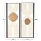 Modern Layered Arch & Gold Circle Wall Décor Set